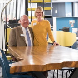 Lieutenant Governor of Indiana Suzanne Crouch & Capital Cities’ President Joe Bill Wiley